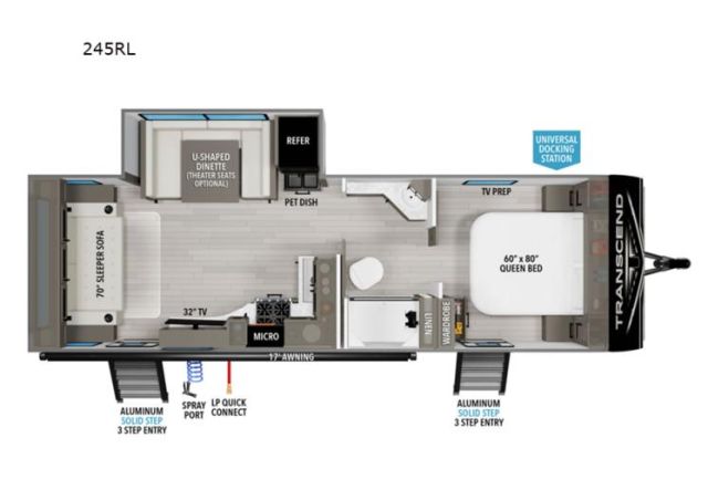 LS-D-2637R Neuf Grand Design Transcend 245RLT 2025 a vendre1