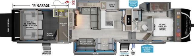 LS-D-2647FC Neuf Grand Design Momentum 395MS 2025 a vendre1