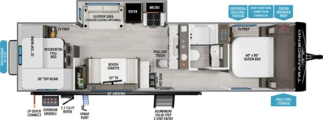 LS-D-2644R Neuf Grand Design Transcend 295QBT 2025 a vendre1