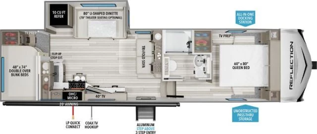 LS-D-2669F Neuf Grand Design Reflection 27BH 100 2025 a vendre1