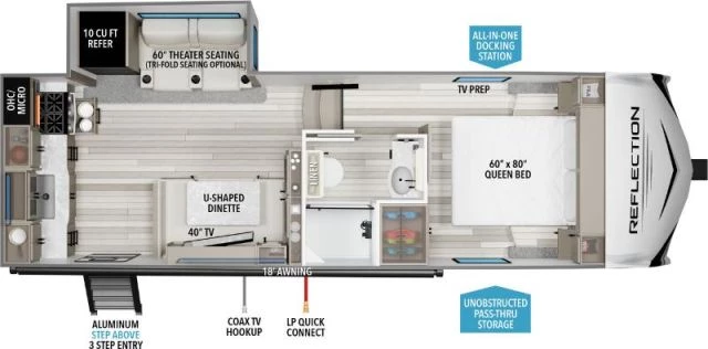 LS-D-2763F Neuf Grand Design Reflection 22RK 100 2025 a vendre1