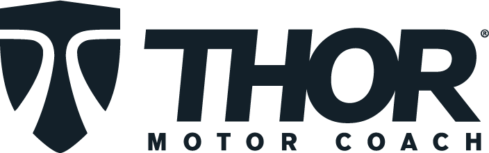 Logo de Thor Motor Coach.